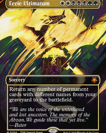 Eerie Ultimatum (Borderless)