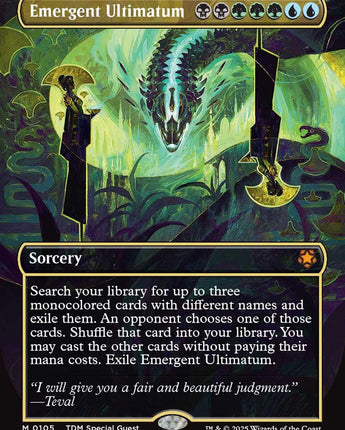 Emergent Ultimatum (Borderless)