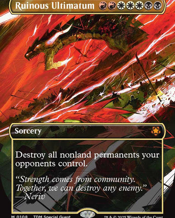 Ruinous Ultimatum (Borderless)