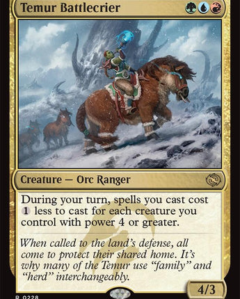 Temur Battlecrier