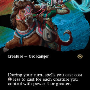 Temur Battlecrier (Borderless)