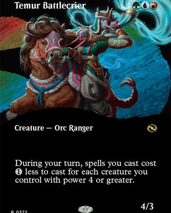 Temur Battlecrier (Borderless)