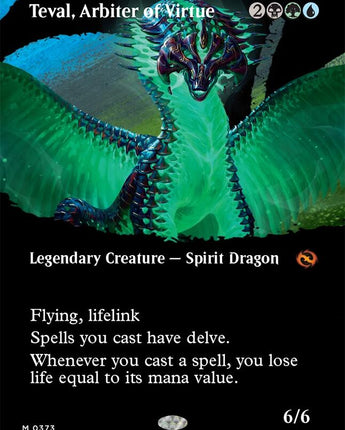 Teval, Arbiter of Virtue (Borderless)