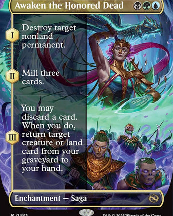 Awaken the Honored Dead (Borderless)