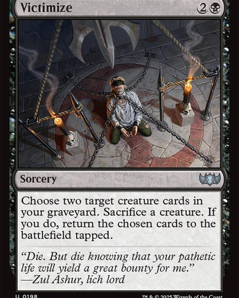 Victimize