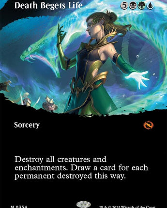 Death Begets Life (Borderless)