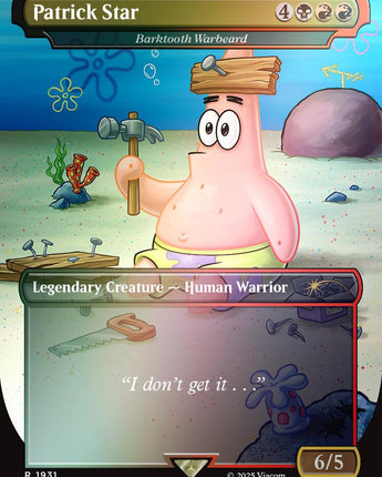 Patrick Star - Barktooth Warbeard (Rainbow Foil)