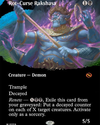 Rot-Curse Rakshasa (Borderless)