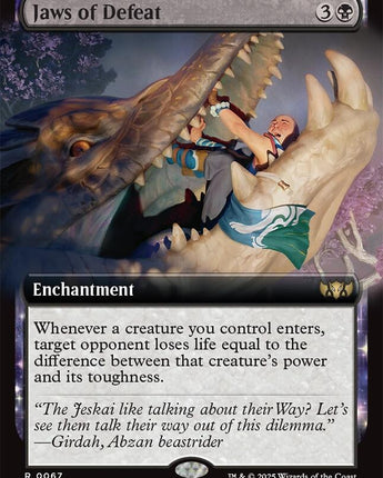 Jaws of Defeat (Extended Art)