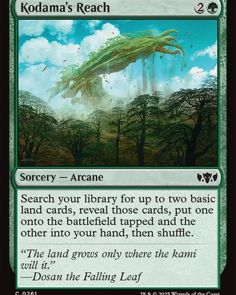 Kodama's Reach