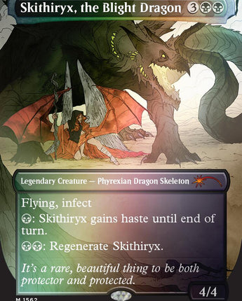 Skithiryx, the Blight Dragon (Rainbow Foil)