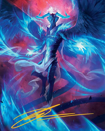 Ugin, Eye of the Storms Art Card (48/54) (Gold-Stamped Signature)