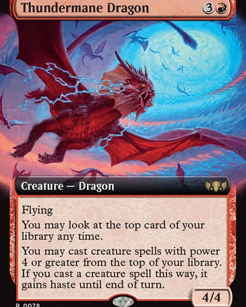 Thundermane Dragon (Extended Art)