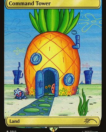 Command Tower (7012) (Rainbow Foil)
