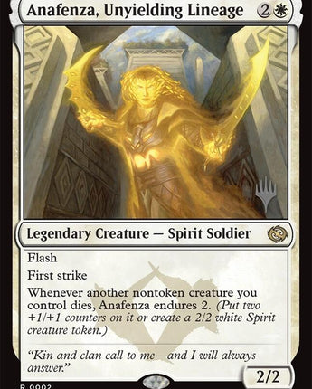 Anafenza, Unyielding Lineage
