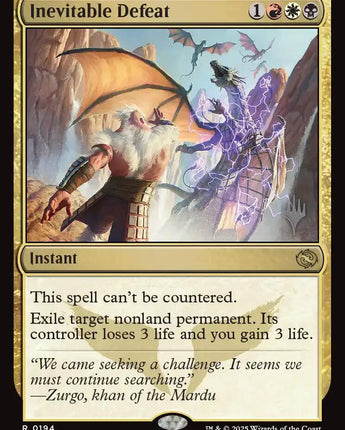 Inevitable Defeat