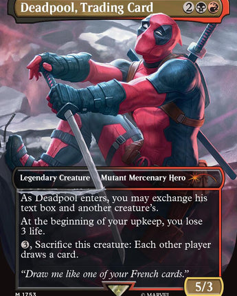 Deadpool, Trading Card (1753)