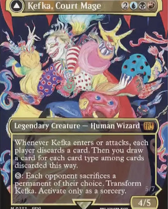 Kefka, Court Mage (0322) (Borderless)