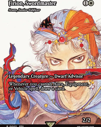 Firion, Swordmaster - Sram, Senior Edificer (Showcase)