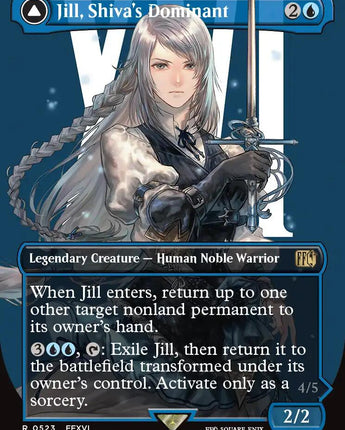 Jill, Shiva's Dominant (Borderless) (Surge Foil)