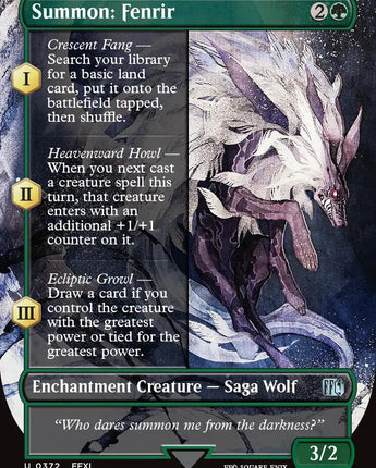 Summon: Fenrir (Borderless)