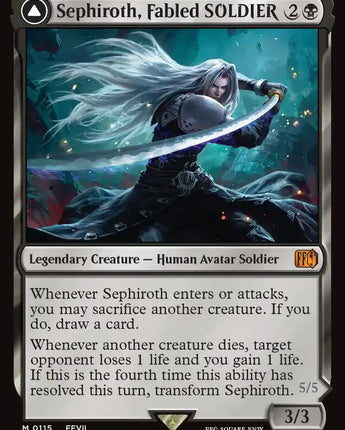 Sephiroth, Fabled SOLDIER