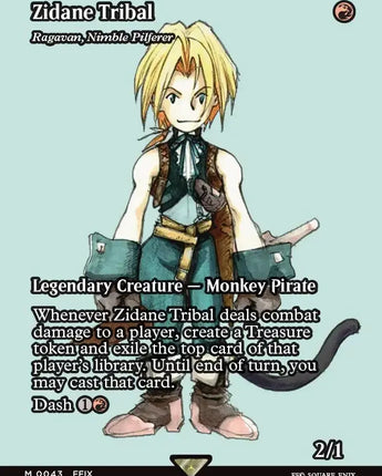 Zidane Tribal - Ragavan, Nimble Pilferer (Showcase)