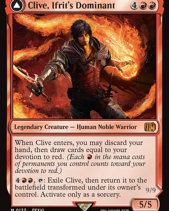 Clive, Ifrit's Dominant