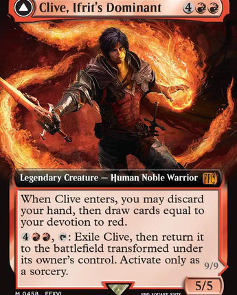 Clive, Ifrit's Dominant (Extended Art)