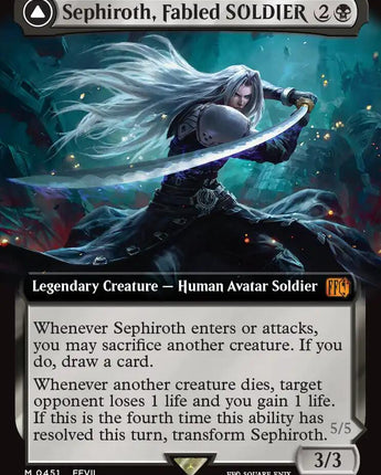 Sephiroth, Fabled SOLDIER (Extended Art)