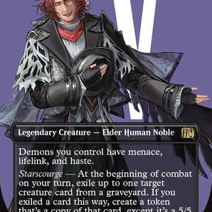 Ardyn, the Usurper (0524) (Borderless) (Surge Foil)