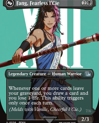 Fang, Fearless l'Cie (Borderless) (Surge Foil)