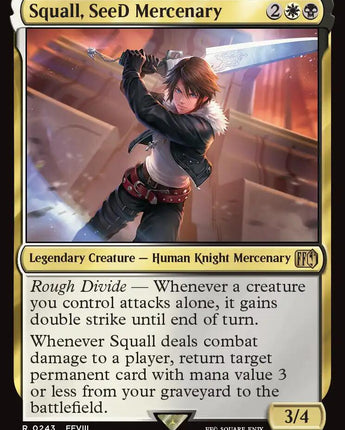 Squall, SeeD Mercenary