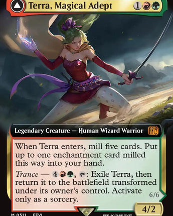 Terra, Magical Adept (Extended Art)