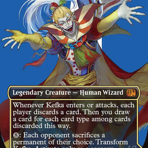 Kefka, Court Mage (0543) (Borderless) (Surge Foil)