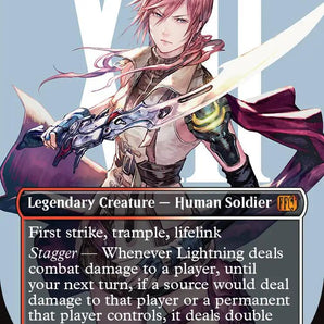 Lightning, Army of One (0545) (Borderless) (Surge Foil)