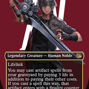Noctis, Prince of Lucis (Borderless) (Surge Foil)