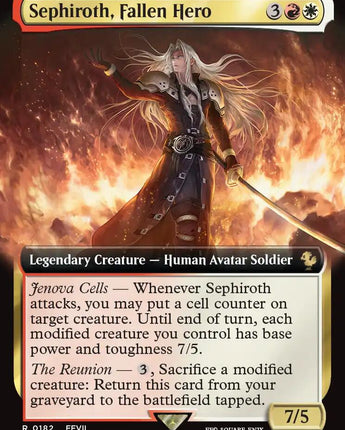 Sephiroth, Fallen Hero (Extended Art)