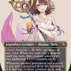 Yuna, Grand Summoner (Borderless) (Surge Foil)