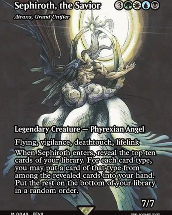 Sephiroth, the Savior - Atraxa, Grand Unifier (Showcase)