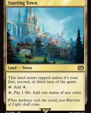 Starting Town