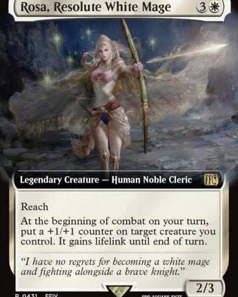 Rosa, Resolute White Mage (Extended Art)