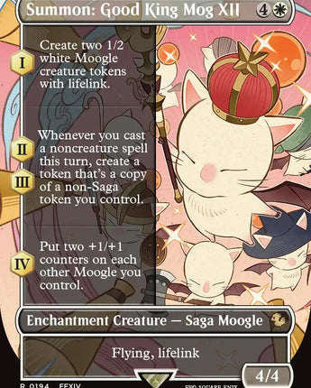 Summon: Good King Mog XII (Borderless)