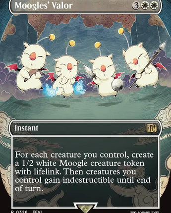 Moogles' Valor (Borderless)