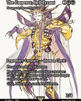 The Emperor, Hell Tyrant - Yawgmoth, Thran Physician (Showcase)