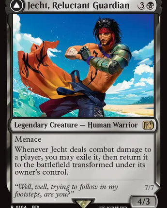 Jecht, Reluctant Guardian
