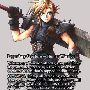 Cloud Strife - Najeela, the Blade-Blossom (Showcase)