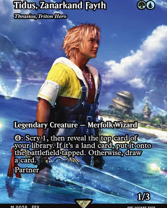 Tidus, Zanarkand Fayth - Thrasios, Triton Hero (Showcase)
