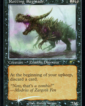 Rotting Regisaur (Retro Frame)
