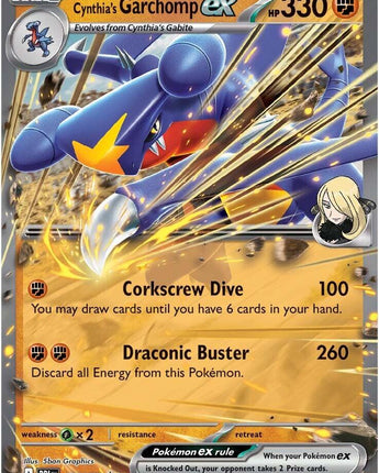 Cynthia's Garchomp ex - 104/182